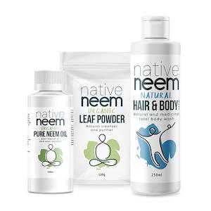 Organic Neem Eczema Psoriasis Pack: Nativeneem Organic Neem Eczema & Psoriasis Pack
