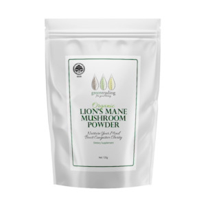 Mushrooms Powders: Organic Lion's Mane Mushroom Powder 120g