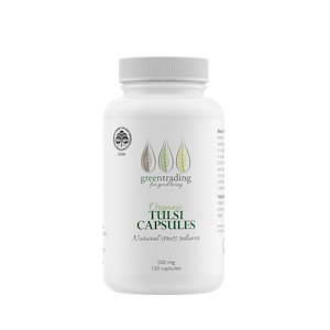 Winter Wellness: Organic Tulsi Capsules 500mg