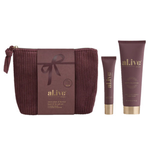 Bathroom Body: Al.ive hand cream & lip butter gift set - sweet plum & berries