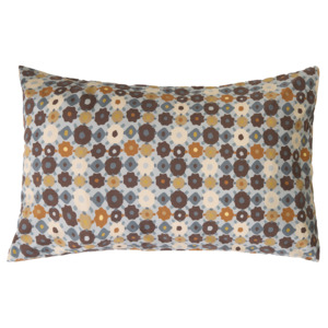 Bedroom: Lisbon cotton pillowcase pair cloud