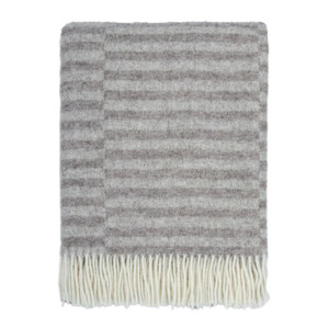 Noah NZ wool throw 130 x 190cm oatmeal