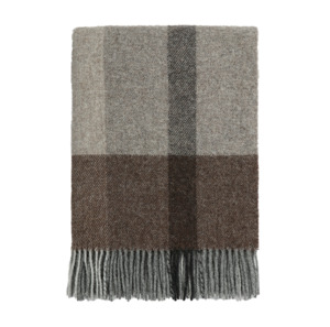 Throws Blankets: Brunswick wool throw bracken 130 x 180cm
