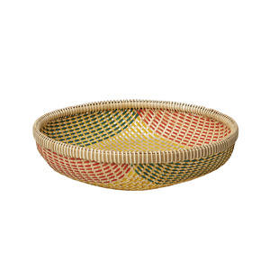 Storage 1: Coloured Thao woven basket 30cm