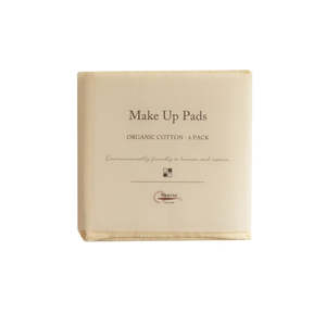 Face: Organic cotton make-up pads (6)