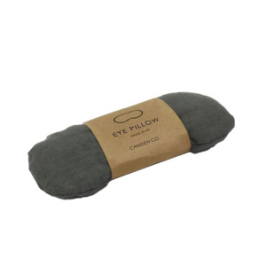Face: Linen eye pillow charcoal