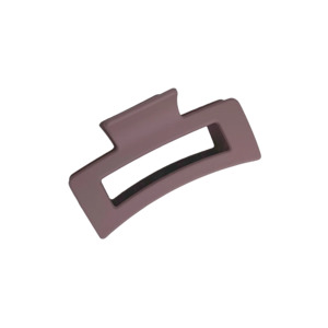 Face: Rectangle claw clip rose 8.5cm