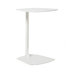 Stools Side Tables: Aluminium sofa side table white