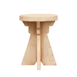 Empire recycled elm side table