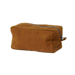 Contrast cotton wash bag masala