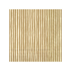 Tablecloths Napkins: Marimekko varunraita paper napkins set of 20 gold