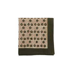 Odelle block print cotton napkin