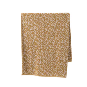 Forget-me-not cotton towel range citron