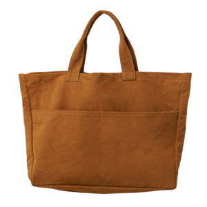 Cotton oversized carryall masala