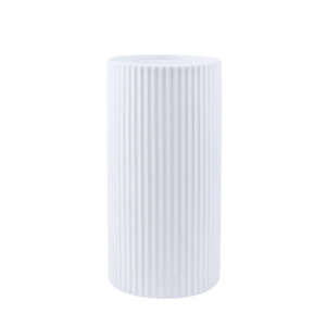 Cylindrical lines table lamp 36cm