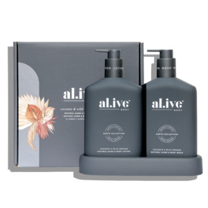 Al.ive wash + lotion duo coconut & wild orange 500ml