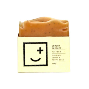 NZ Made facial soap bar Lemony Snicket