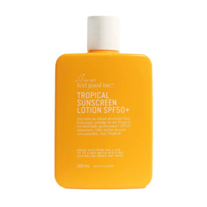 Feel Good sunscreen lotion tropical SPF 50+ 200ml