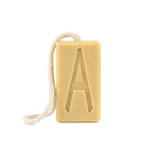 Aermeda buttermilk & egg yolk soap on rope