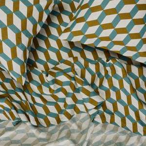 SOW Raffael floral linen flat sheet