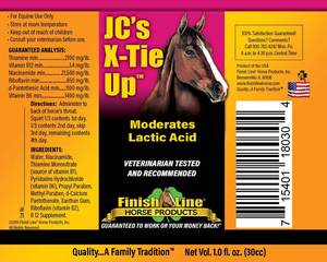 Products: Finish Line JCS-X Tie-Up Paste Gregory Equine NZ