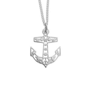 Karen Walker Jewellery: Karen Walker Filigree Anchor Pendant