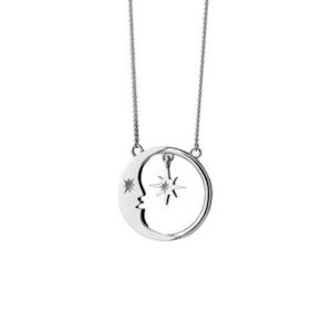Karen Walker Jewellery: Karen Walker Eclipse Moon and Star Necklace