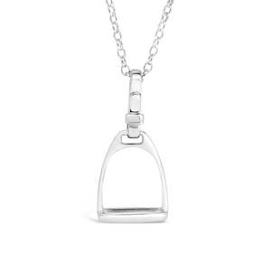 Equestrian Themed Jewellery: Medium Stirrup Pendant