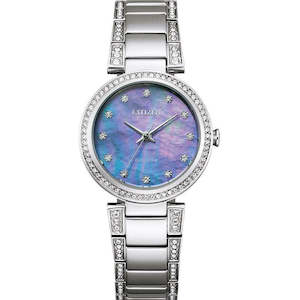 Citizen Eco Drive Watches: Citizen Eco-Drive Ladies Watch with Swarovski Crystal