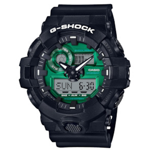 Casio G Shock: Casio G-Shock with Green Accents