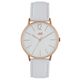 JAG Billy Watch Rose with White Dial & Leather Strap