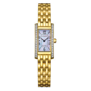 Citizen Eco-Drive Ladies Rectangular Dress Watch