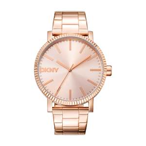 Ladies Watches: DKNY Maxi Rose Gold Watch