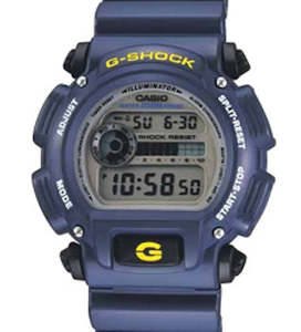 Blue G-Shock Digital Watch