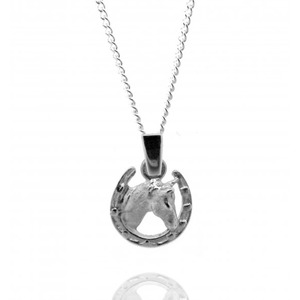 Products: Horse Shoe & Head Pendant - Grieve Diamond Jeweller