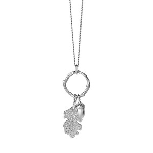 Karen Walker Acorn & Leaf Loop Necklace - Grieve Diamond Jeweller