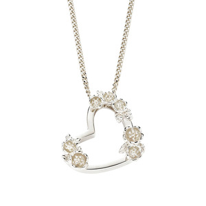 Products: Karen Walker Botanical Heart Necklace - Grieve Diamond Jeweller