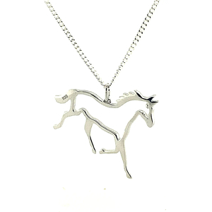 Products: Silver Horse Pendant - Grieve Diamond Jeweller