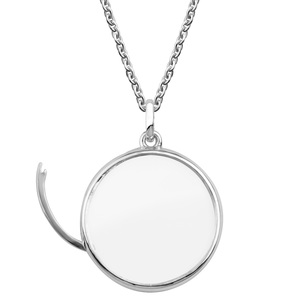 Sterling Silver Large Stow Locket - Grieve Diamond Jeweller