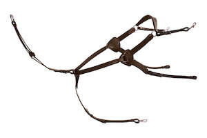 Breastplate Martingale: PLATINUM 5 POINT BREASTPLATE