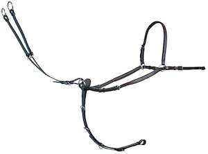 Breastplate Martingale: PLATINUM 3 POINT BREASTPLATE