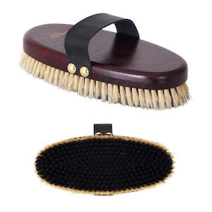 Brush: Cavallino Body Brush with Pig Bristle Boarder