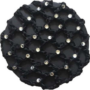 Huntington Hair Net With Diamante Crystals