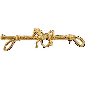 Rider: Huntington Trotting Horse Stock Pin