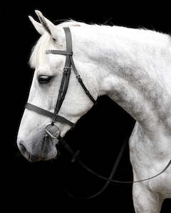 Bridles Reins: Cavallino Show Bridle