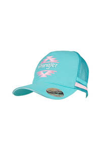Rider Accessories: Wrangler Sasha High Profile Trucker Cap