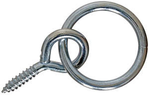 Our Favourites: Blue Tag Screw Eye With Ring Attached - 5 Pack