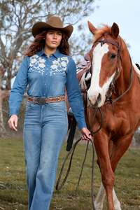 Wrangler Womans Louise LS Shirt
