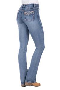 Our Favourites: Pure Western Women's Nina High Waisted Boot Cut Jean 34” Leg