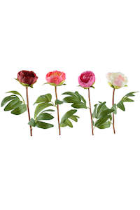 Artifical Flowers: Silk Peony - Box 48 + 144